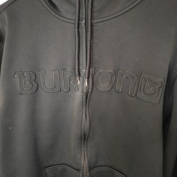 Mens Burton Columbo Dry Ride Snowboard Jacket Black Logo Polyester Size L - Picture 2 of 9